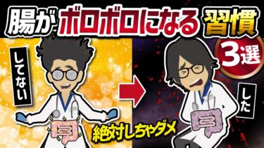 【話題作】「腸がボロボロになる習慣３選」を世界一わかりやすく要約してみた【本要約】【本要約チャンネル※毎日19時更新】