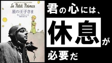 【名著】星の王子さま｜サン=テグジュペリ　多忙・疲労・孤独…。あらゆる悩みに効く、究極の哲学寓話【アバタロー】