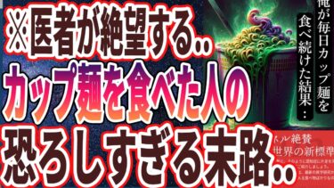 【医者が絶望する】「カップ麺を毎日食べ続けた人の恐ろしすぎる末路」を世界一わかりやすく要約してみた【本要約】【本要約チャンネル※毎日19時更新】