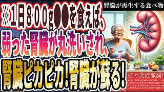 【なぜ誰も食べない？】「１日800ｇ●●を食いまくれば、腎臓ピカピカ炎症激減！死亡率も激減して長生き確定！」を世界一わかりやすく要約してみた【本要約】【本要約チャンネル※毎日19時更新】