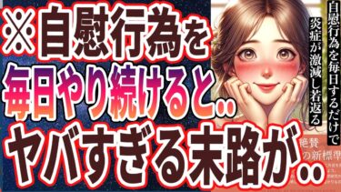 【医者が廃業する】「自慰行為を毎日やり続けると、体に起こる変化がヤバすぎた…」を世界一わかりやすく要約してみた【本要約】【本要約チャンネル※毎日19時更新】