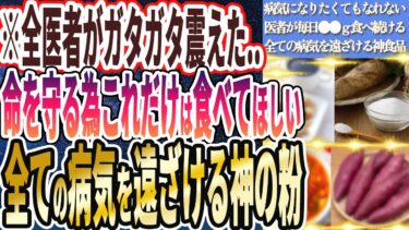 【なぜ報道されない!?】「病気になりたくてもなれない！医者が死ぬ気で毎日●●グラム食べ続ける全ての病気を遠ざける神の粉」を世界一わかりやすく要約してみた【本要約】【本要約チャンネル※毎日19時更新】