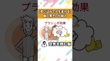 プラシーボ効果で痩せる！【本要約チャンネル】